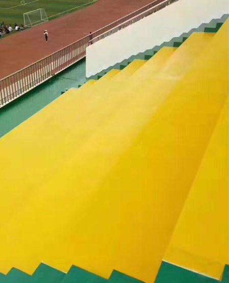 永善球场台阶翻新修补改造